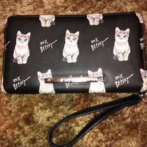 Betsey Johnson Cat Wallet